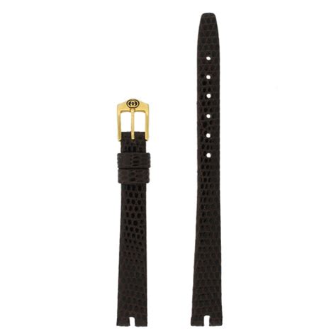 gucci 10mm leather watch strap|gucci leather strap replacement.